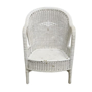 Vintage Lloyd Loom Style Kids Wicker Chair