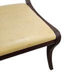 Vintage 20th Century Mahogany Harp Back Dining Chair