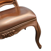 Baroque Rose Gold Opulence Dining and Accent Chair