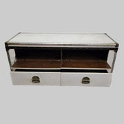 Pottery Barn Parker Industrial Trunk-Style Media Console