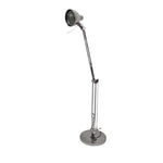 Sleek Antifoni Style Chrome Adjustable Architect Desk Lamp