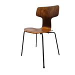 Fritz Hansen Model 3103 Vintage Teak Hammer Dining Chair
