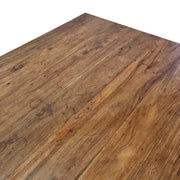 Classic Rustic Dining Table with Turned Legs