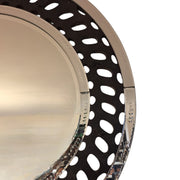 Radiant Modern Geometric Silver Wall Mirror