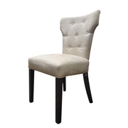 White Tufted Dining Chair from The One