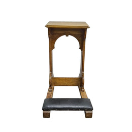 Vintage Oak Prie-Dieu Kneeler | Prayer Bench