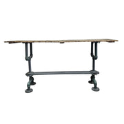 Reclaimed Industrial Pipeline Console Table
