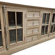 Marina Home French Manor Glass Sideboard