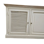 Marina Home Coastal Shutter Sideboard