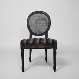 THE One Vintage Style Charm Cane Back Dining Chair