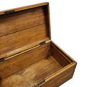 Rustic Natural Toned Storage Chest and Blanket Box