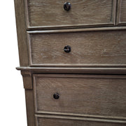 Challene Rustic Wood 5-Drawer Chest