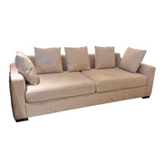 Classic Three-Seater Sofa in Textured Fabric